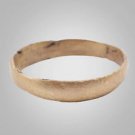 Authentic Ancient Viking Wedding Band Jewelry C.866-1067A.D. Size 9 1/4  (18.8mm