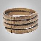 Viking Mans Anniversary Ring, Vintage Mans Wedding Band,  C.866-1067 A.D. Size 1