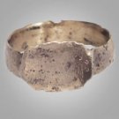 Medieval Mans's Pinky Ring Jewelry C.13th-15th Century  Size 9 1/4 (18.9mm)(BRR1