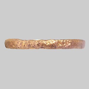 Authentic Ancient Viking Wedding Band Jewelry C.866-1067A.D. Size 12 1/2 (21.5mm