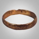 Vintage Wedding Band,  Marriage Ring from the Viking Age  C.866-1067A.D. Size 9