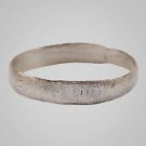 Authentic Ancient Viking Ring Silver over Bronze C.866-1067A.D. Size 10   (19.8m
