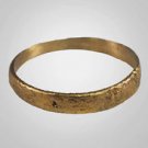 Authentic  Ancient Viking Wedding Band Jewelry C.866-1067A.D. Size 10  (20mm)(Br