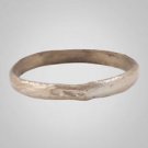 Ancient Viking Silver Over Bronze Wedding Band Jewelry C.866-1067A.D. Size 11 1/