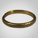 Authentic  Ancient Viking Wedding Band Jewelry C.866-1067A.D. Size 12   (21.6mm)