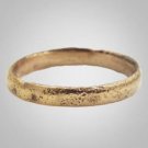 Ancient Viking Wedding Band Jewelry C.866-1067A.D. Size 12 (21.2mm) (Brr422)