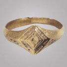 Medieval Ring Mans Anniversary Star  C.13th-15th Century Size 13 (22.8mm)(BRR175