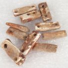 ANCIENT PRECOLOMBIAN MEZCALA SHELL BEADS. 1200-600 BC.
