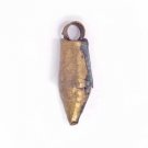 ANTIQUE RARE GOLD OVERLAID GYPSY PENDANT