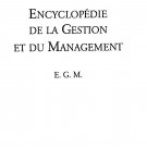 ENCYCLOPEDIE DE LA GESTION ET DU MANAGEMENT