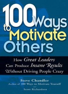 100 Ways to Motivate Others.