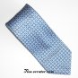 Chaps Blue Gold Checker Design Mens Necktie Tie