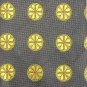 Giorgio Armani Black Gold Wheels Design Mens Necktie Tie