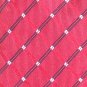 Nautica Red with White Dots Lines Design Mens Necktie Tie