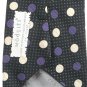 Modules Polka Dots Black Purple Beige Novelty Mens Silk Necktie Tie