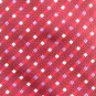 Impermeable By Weatherproof Red Purple White Design Necktie Tie