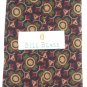Bill Blass Burgundy Navy Blue Red Yellow Geometric Design Silk Necktie