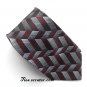 Platinum Modern Casual Geometric design Mens 100% Silk Necktie Tie