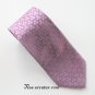 BCBG Attitude Purple Pink Beige Design Mens 100% Silk Necktie Tie