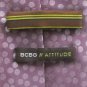 BCBG Attitude Purple Pink Beige Design Mens 100% Silk Necktie Tie