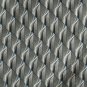 Arrow Platinum Blue Gray Silver Geometric Design 100% Silk mens necktie