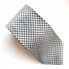 Todays Man Italy Black Silver Design Silk mens necktie tie Todays Man Italy Black Silver Design Silk mens necktie tie