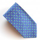 Nicola Ferri Blue Red Gold Mens Silk Necktie Tie