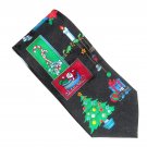 Yule Greetings Christmas Design Hallmark Necktie Tie