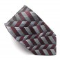 Platinum Modern Casual Geometric design Mens 100% Silk Necktie Tie