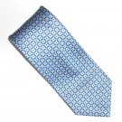 Chaps Blue Gold Checker Design Mens Necktie Tie Chaps Blue Gold Checker Design Mens Necktie Tie