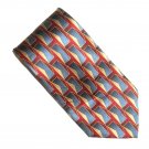 Cocktail Colors Collection Burgundy Navy Blue Geometric Design Necktie Tie Cocktail Colors Collection Burgundy Navy Blue Geometric Design Necktie Tie