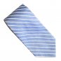 Polo Ralph Lauren Blue with White Stripes Design Mens Necktie Tie