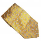 Chaps Golden Blue Gold White Design Mens Necktie Tie Chaps Golden Blue Gold White Design Mens Necktie Tie