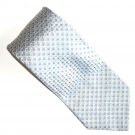 Zylos George Machado Silver With White Design 100% Silk Mens Necktie Tie Zylos George Machado Silver With White Design 100% Silk Mens Necktie Tie