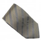 Mondo Di Marco Black Grey Yellow Stripe Design Silk Necktie Tie Mondo Di Marco Black Grey Yellow Stripe Design Silk Necktie Tie