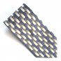 Z Inc Red White Blue Abstract Design Silk Necktie Tie