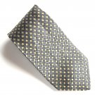 Today's Man Italy Black Golden Design 100% Silk Necktie Tie