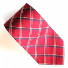 Savile Row Red Blue Beige Stripe Design 100% Silk Necktie Tie Savile Row Red Blue Beige Stripe Design 100% Silk Necktie Tie