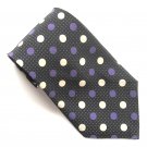 Modules Polka Dots Black Purple Beige Novelty Mens Silk Necktie Tie Modules Polka Dots Black Purple Beige Novelty Mens Silk Necktie Tie