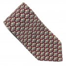 417 by Van Heusen Burgundy Brown Beige Flower Design Mens 100% Silk Necktie Tie 417 by Van Heusen Burgundy Brown Beige Flower Design Mens 100% Silk Necktie Tie