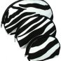 Zebra 3-Piece Nesting Cosmetic Set With Hot Pink Trim #ZEB232-H/PINK