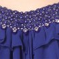 draped dress large