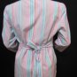 NWT OLD NAVY DEEP V NECK MULTI STRIPE 3/4 SLEEVE EMPIRE WAIST SHIRT SIZE MEDIUM FREE SHIPPING!