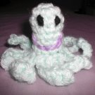 Big Mouth Smiley Green Color Octopus Finger Puppet