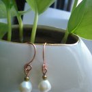 Handmade Pearl Beads Dangle Earrings