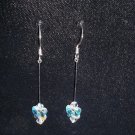 Swarovski Butterfly Crystal Dangle Earrings