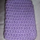 Crochet Purple IPOD IPHONE CAMERA Case Cover Cozy