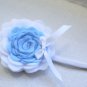 Summery Refreshing Rose Pastel Handmade Felt Blue Headband