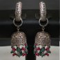 PREMIUM INDIAN JEWELRY VICTORIAN SIMULATED DIAMOND BEADS (FA) EARRING PAIR fve19