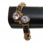 INDIAN JEWELLERY 1PC DESIGNER MEENAMARI WORK ZIRCONIA BRACELET FREE SIZE FB12